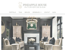 Tablet Screenshot of pineapplehouse.com